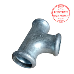 Trójnik równoprzelotowy SteelPress Raccorderie Metalliche 22/22/22