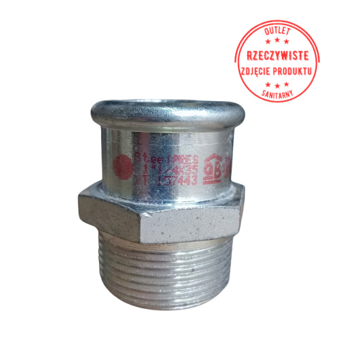 Złączka SteelPress Raccorderie Metalliche GZ 35x1 1/4'' Złączka SteelPress Raccorderie Metalliche GZ 35x1 1/4''