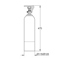 Butla CO2 2 kg GROHE BLUE