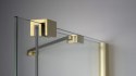 Ścianka prysznicowa walk-in 140 cm - przesuwna