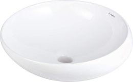 Umywalka ceramiczna nablatowa asymetryczna