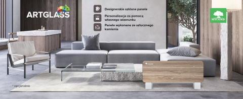 Klimakonwektor MYCOND SILVER GLASS WALL MC-SGW-600T2 Klimakonwektor MYCOND SILVER GLASS WALL MC-SGW-600T2