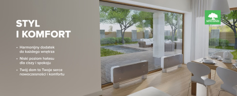 Klimakonwektor MYCOND SILVER GLASS WALL MC-SGW-800T2 Klimakonwektor MYCOND SILVER GLASS WALL MC-SGW-800T2