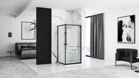 KABINA SPACE IN BLACK 90x90 KABINA SPACE IN BLACK 90x90
