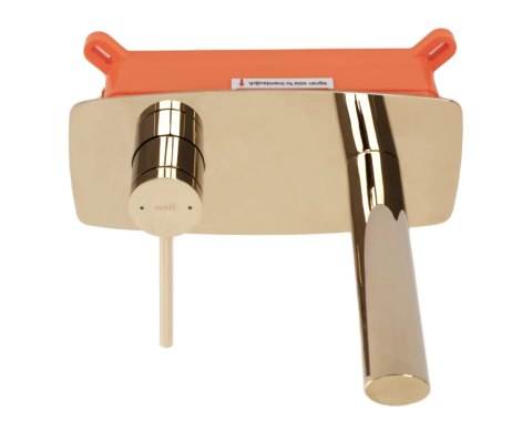 BATERIA UMYWALKOWA PODTYNKOWA OVAL ZŁOTA + BOX BATERIA UMYWALKOWA PODTYNKOWA OVAL ZŁOTA + BOX