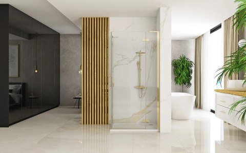 KABINA HUGO BRUSH GOLD 80x80 KABINA HUGO BRUSH GOLD 80x80