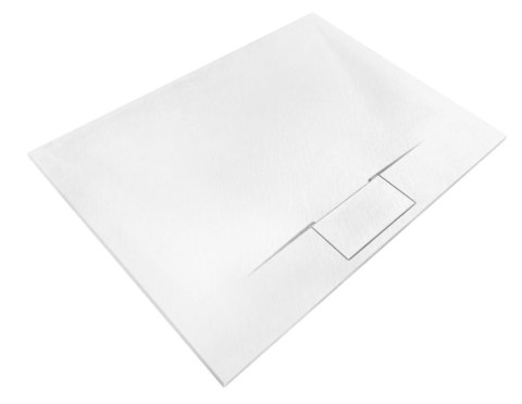 BRODZIK BAZALT LONG WHITE 80x120 BRODZIK BAZALT LONG WHITE 80x120