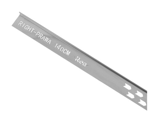 LISTWA SPADKOWA SZCZOTKOWANA 120 cm PRAWA LISTWA SPADKOWA SZCZOTKOWANA 120 cm PRAWA