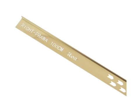LISTWA SPADKOWA ZŁOTA 100 cm PRAWA LISTWA SPADKOWA ZŁOTA 100 cm PRAWA