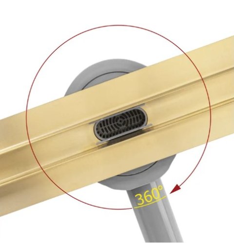 ODPŁYW NEOX SLIM PRO ZŁOTY SZCZOTKOWANY 600 ODPŁYW NEOX SLIM PRO ZŁOTY SZCZOTKOWANY 600