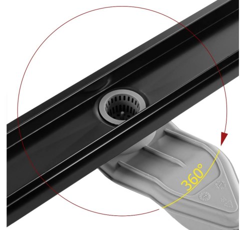 ODPŁYW NEOX SUPERFLOW CZARNY 600 ODPŁYW NEOX SUPERFLOW CZARNY 600
