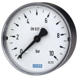 Manometr WIKA z przyłączem tylnym 111.12.063