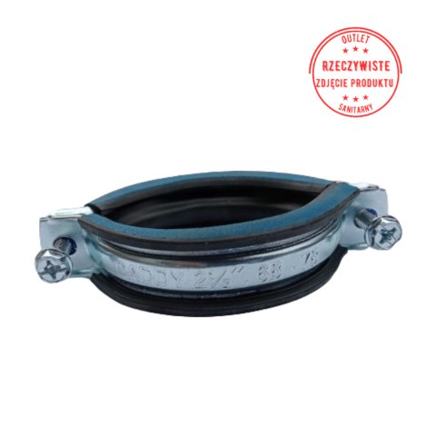 Obejma Caddy 2 1/2'' (68-78 mm) z izolacją Obejma Caddy 2 1/2'' (68-78 mm) z izolacją
