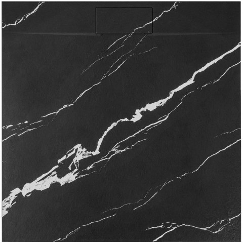 BRODZIK BAZALT CARRARA BLACK 90x90 BRODZIK BAZALT CARRARA BLACK 90x90