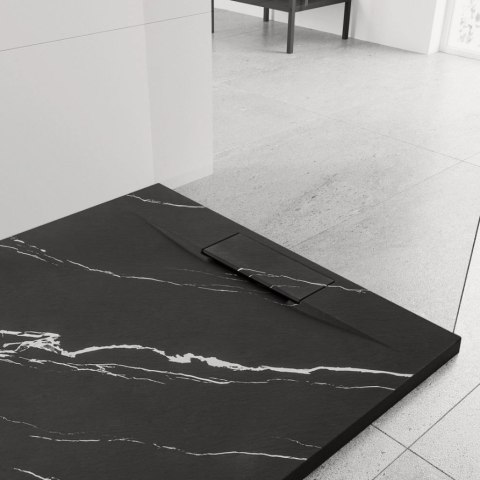 BRODZIK BAZALT CARRARA BLACK 90x90 BRODZIK BAZALT CARRARA BLACK 90x90