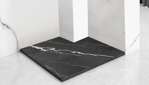 BRODZIK BAZALT CARRARA BLACK 90x90 BRODZIK BAZALT CARRARA BLACK 90x90