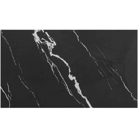 BRODZIK MAGNUM CARRARA BLACK 90x120 BRODZIK MAGNUM CARRARA BLACK 90x120