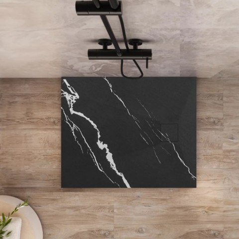 BRODZIK MAGNUM CARRARA BLACK 90x120 BRODZIK MAGNUM CARRARA BLACK 90x120