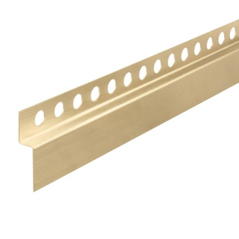 LISTWA CZOŁOWA ZŁOTA SZCZOTKOWANA 130 cm LISTWA CZOŁOWA ZŁOTA SZCZOTKOWANA 130 cm