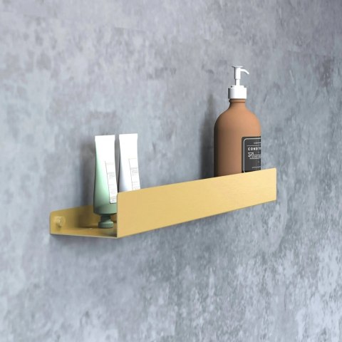PÓŁKA ŁAZIENKOWA SF04-600-BG BRUSH GOLD PÓŁKA ŁAZIENKOWA SF04-600-BG BRUSH GOLD