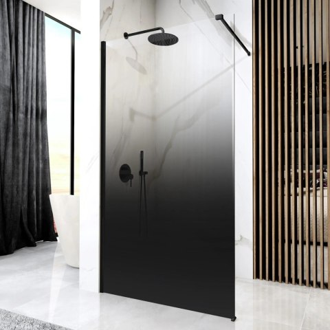 ŚCIANKA PRYSZNICOWA AERO OMBRE BLACK/BLACK 110 ŚCIANKA PRYSZNICOWA AERO OMBRE BLACK/BLACK 110