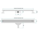 ODPŁYW NEOX SLIM PRO CZARNY 700