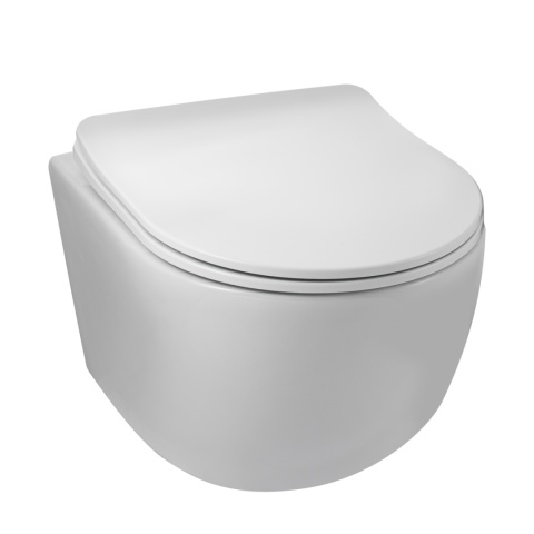 Zestaw podtynkowy WC stelaż Fix Frame Standard z białą miską WC Luna i przyciskiem spłukującym Exo/Lxo Zestaw podtynkowy WC stelaż Fix Frame Standard z białą miską WC Luna i przyciskiem spłukującym Exo/Lxo