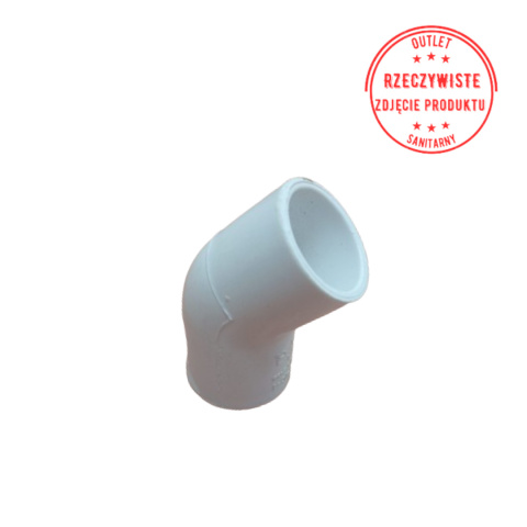 Kolano PVC 45° 3/4'' Kolano PVC 45° 3/4''