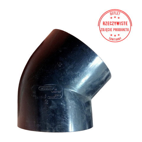 Kolano Wavin PEHD DN110, 45° Kolano Wavin PEHD DN110, 45°