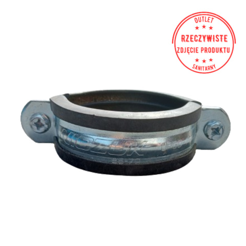 Obejma Niczuk DUO UPGD 65-70 mm z izolacją Obejma Niczuk DUO UPGD 65-70 mm z izolacją