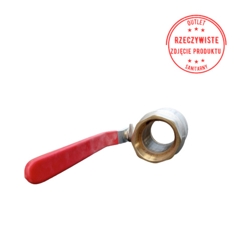 Zawór kulowy RED DN65 2 1/2'' PN25 z rączką Zawór kulowy RED DN65 2 1/2'' PN25 z rączką