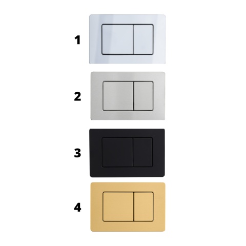 Zestaw podtynkowy WC stelaż Fix Frame Slim z czarną miską WC Luxa i przyciskiem spłukującym AXO Zestaw podtynkowy WC stelaż Fix Frame Slim z czarną miską WC Luxa i przyciskiem spłukującym AXO