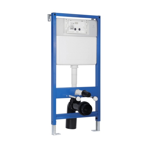 Zestaw podtynkowy WC stelaż Fix Frame Standard z czarną miską WC Luxa i przyciskiem spłukującym IXO Zestaw podtynkowy WC stelaż Fix Frame Standard z czarną miską WC Luxa i przyciskiem spłukującym IXO
