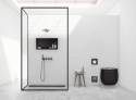 Duplex Next 2w1 Odpływ liniowy 110 cm dwustronny czarny