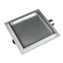 SQ-Drain 2w1 Odpływ kwadratowy 20x20 cm dwustronny chrom