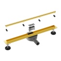 Slim&Low ProLine Gold Odpływ liniowy 60 cm złoty