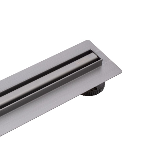 Slim&Low ProLine Gun Metal Odpływ liniowy 80 cm grafitowy Slim&Low ProLine Gun Metal Odpływ liniowy 80 cm grafitowy