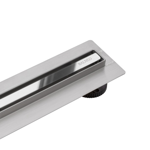 Slim&Low ProLine Mirror Silver Odpływ liniowy 80 cm chrom lustrzany Slim&Low ProLine Mirror Silver Odpływ liniowy 80 cm chrom lustrzany