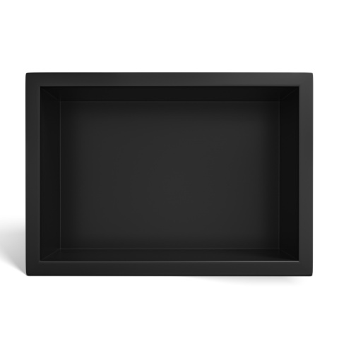 WALL-BOX ONE Black Półka wnękowa ze stali nierdzewnej czarna 30x20x10 cm WALL-BOX ONE Black Półka wnękowa ze stali nierdzewnej czarna 30x20x10 cm