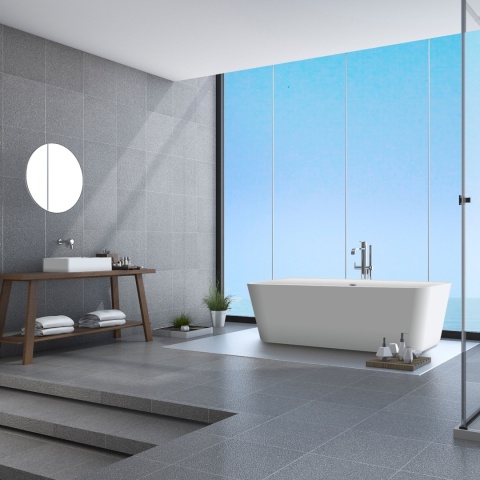 Wanna wolnostojąca ROMA WHITE - 170 x 80 cm