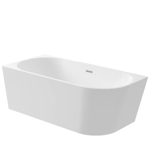 Wanna wolnostojąca narożna lewa AVOLA WHITE - 170 x 80 cm