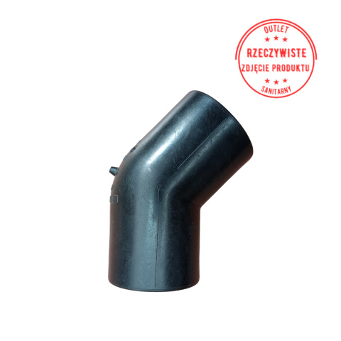 Kolano Geberit PEHD d40, 45° Kolano Geberit PEHD d40, 45°
