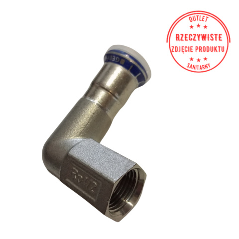 Kolano przejściowe Geberit Mapress Edelstahl GW 18x1/2'' 90° Kolano przejściowe Geberit Mapress Edelstahl GW 18x1/2'' 90°