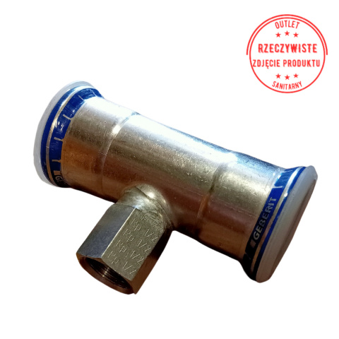 Trójnik przejściowy Geberit Mapress Edelstahl GW 35x1/2''x35 Trójnik przejściowy Geberit Mapress Edelstahl GW 35x1/2''x35