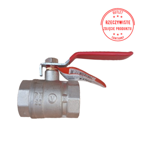 Zawór kulowy DN32 1 1/4'' PN30 z rączką Zawór kulowy DN32 1 1/4'' PN30 z rączką