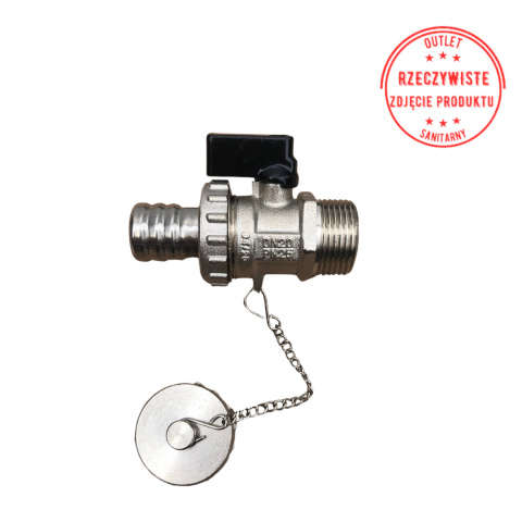 Zawór kulowy spustowy DN20 3/4'' PN25 Zawór kulowy spustowy DN20 3/4'' PN25