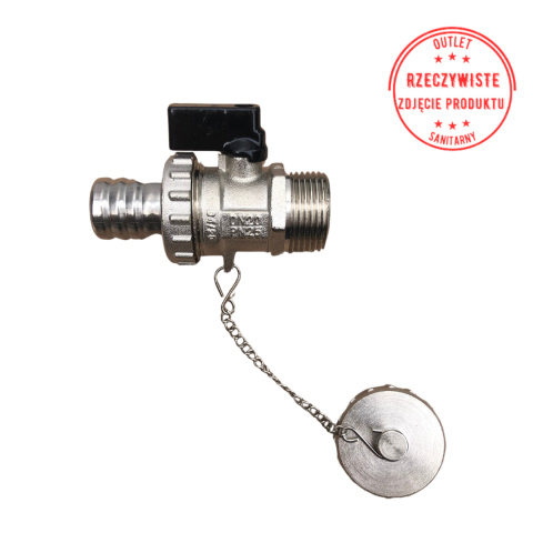 Zawór kulowy spustowy DN20 3/4'' PN25 Zawór kulowy spustowy DN20 3/4'' PN25