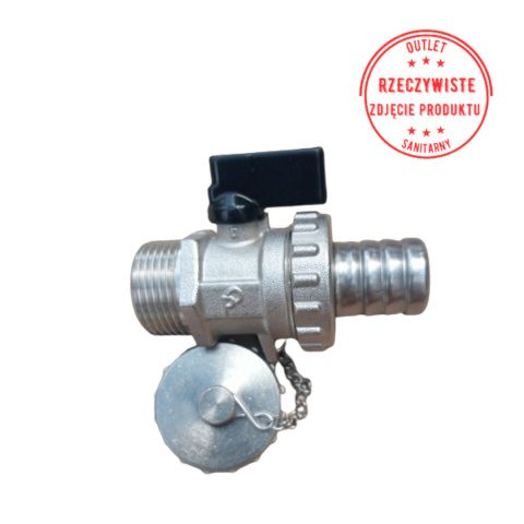 Zawór kulowy spustowy DN20 3/4'' PN25 Zawór kulowy spustowy DN20 3/4'' PN25