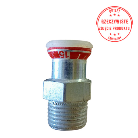 Złączka Geberit Mapress C-Stahl GZ 15x1/2'' Złączka Geberit Mapress C-Stahl GZ 15x1/2''
