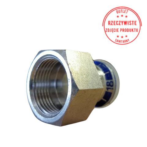 Złączka Geberit Mapress Edelstahl GW 18x3/4'' Złączka Geberit Mapress Edelstahl GW 18x3/4''